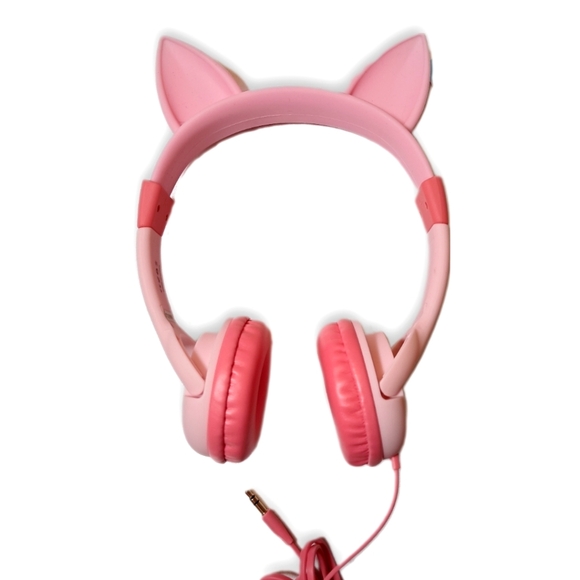 Headphones iclever Kids On-Ear Headphones Cat Animal Ears Audio Electronics NIB - Picture 4 of 11